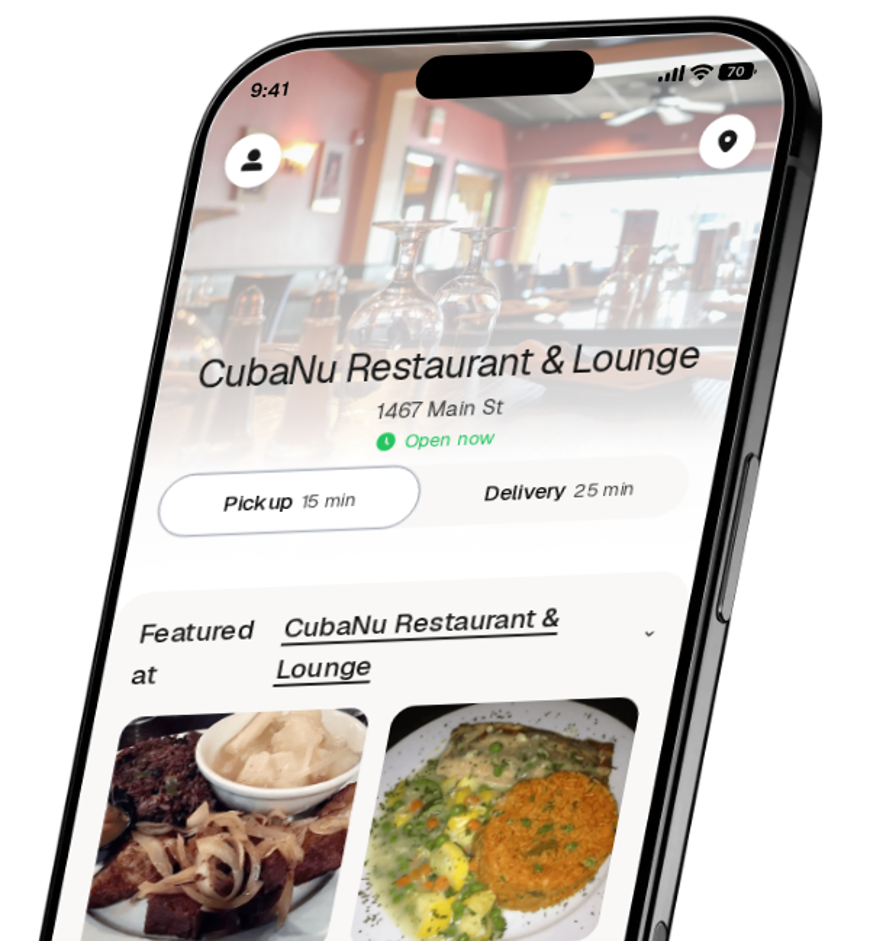 CubaNu Restaurant & Lounge app preview